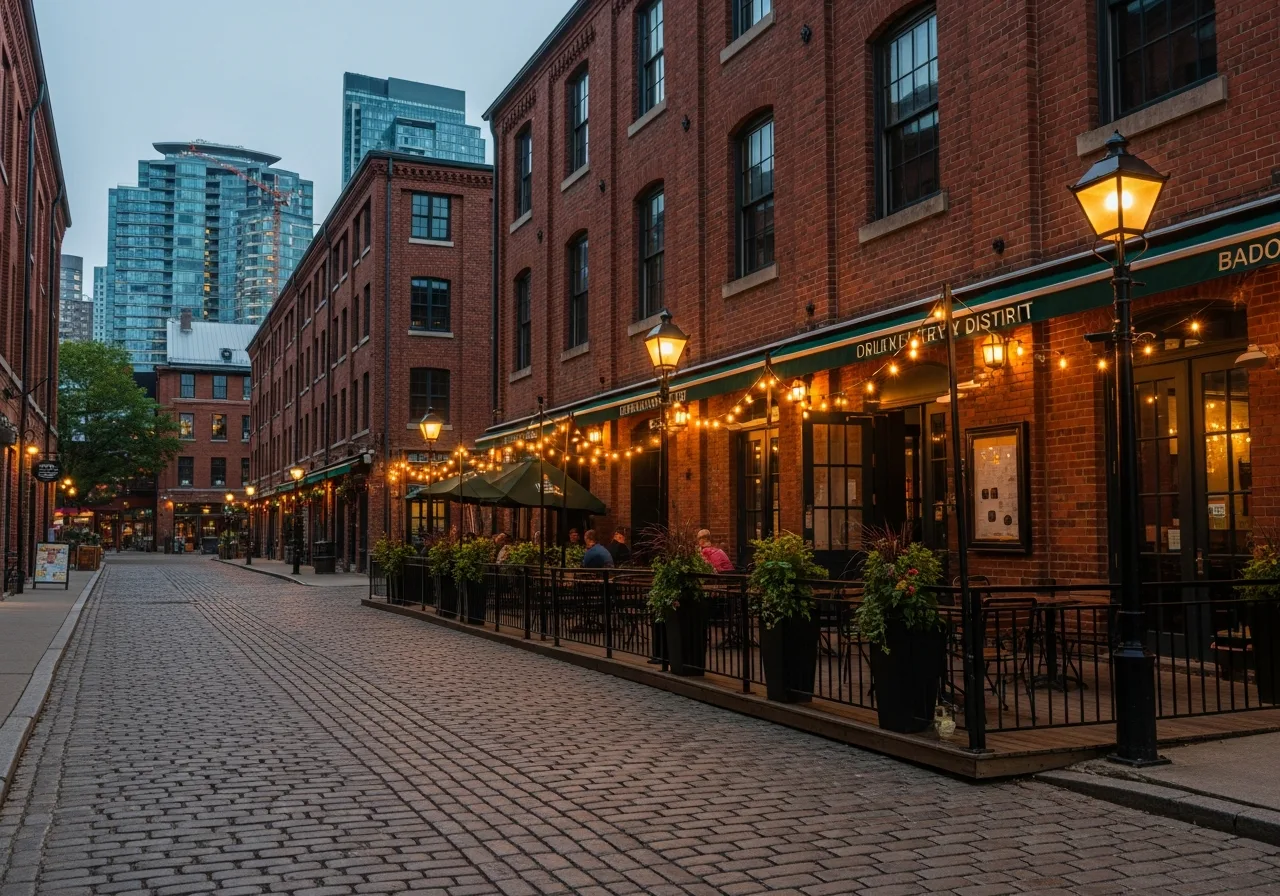 Distillery District tour